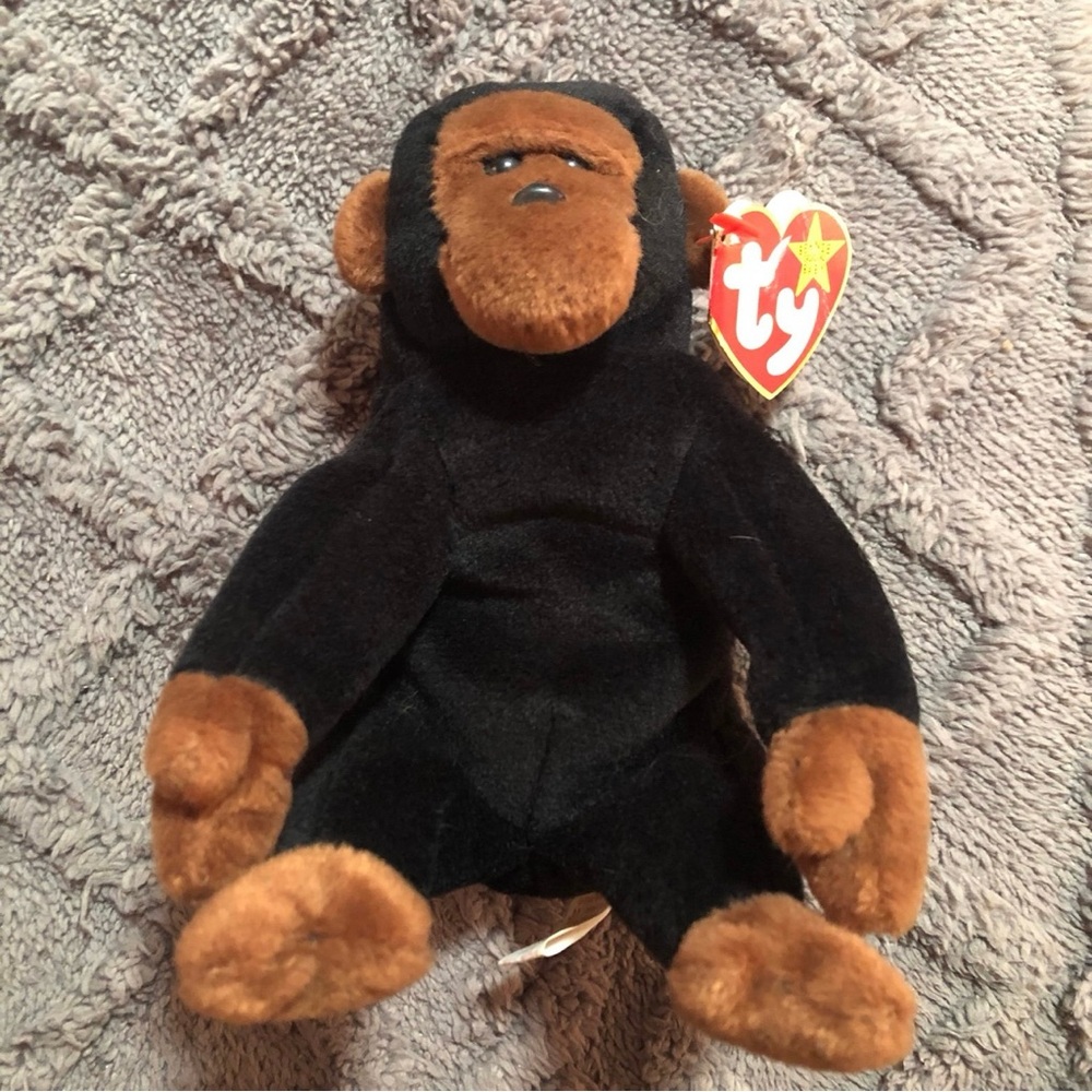 Ty Beanie Baby - Congo Gorilla Monkey 1996 Tag NWT